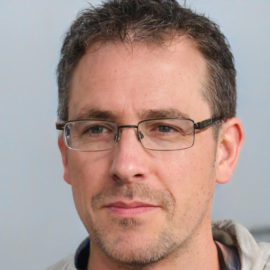 Erfahrener Fotograf bei der Bildbearbeitung